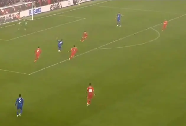 Virgil van Dijk produced some brilliant off-the-ball work against Leicester