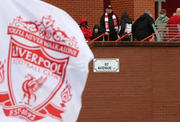 Liverpool's home clash against Manchester United is at risk of postponement
