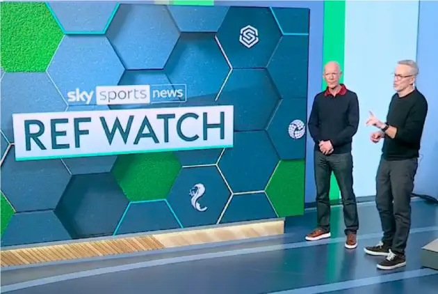 Dermot Gallagher said that a yellow card for Julio Enciso's foul on Wataru Endo was the correct decision
