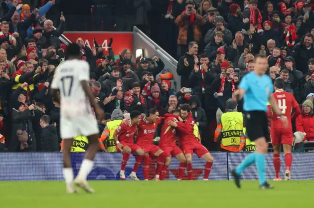 Liverpool are already guaranteed a place in the last 16 of the Champions League