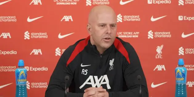 Arne Slot on mentality needed to be a Liverpool player