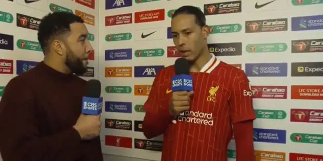 Virgil van Dijk looks ahead to facing Newcastle United