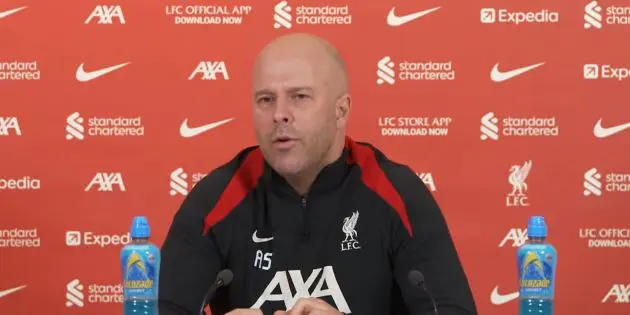Arne Slot on substitution rule in England