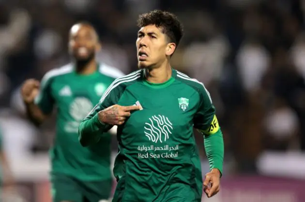 Bobby Firmino has been axed from Al-Ahli's Saudi Pro League squad