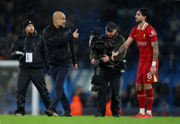 Dominik Szoboszlai shone for Liverpool in their win at Man City
