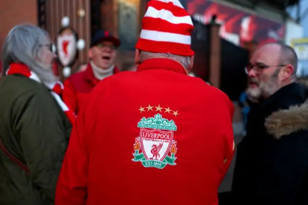 Liverpool fans raucously greeted news of Arsenal dropping points at Nottingham Forest