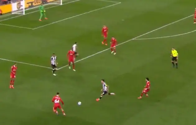 Trent and Szoboszlai pulled off a backheeled one-two against Newcastle