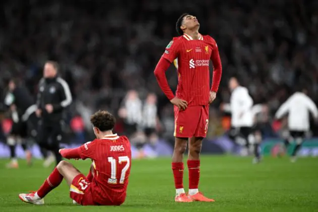 Liverpool are reeling from back-to-back defeats against PSG and Newcastle