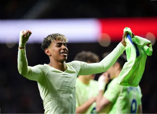 Lamine Yamal has paid an enormous compliment to Liverpool