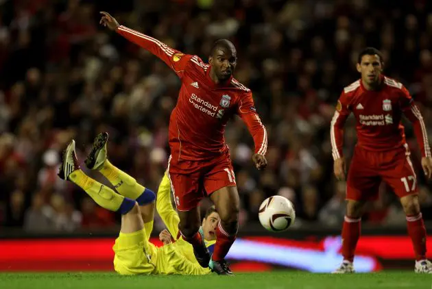 Ryan Babel featued for the Liverpool