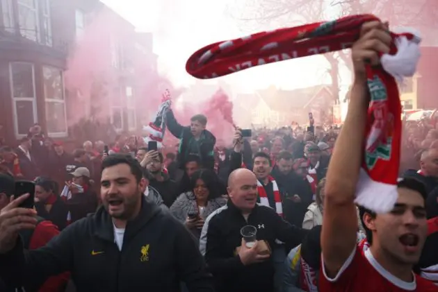 Some Liverpool fans reportedly bought home tickets for the match at Leicester on Sunday