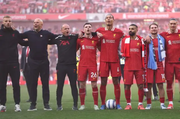 Sipke Hulshoff felt that Liverpool would win the title on Sunday as soon as the equalised against Spurs