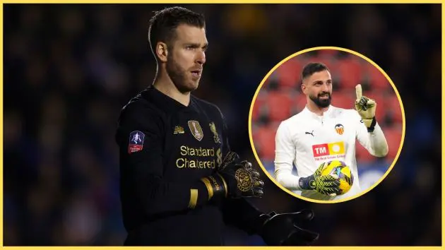Adrian has dispensed advice to Giorgi Mamardashvili ahead of the Georgian's move to Liverpool