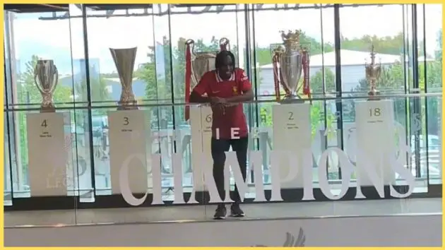 Jeremie Frimpong has spoken of his determination to win trophies at Liverpool