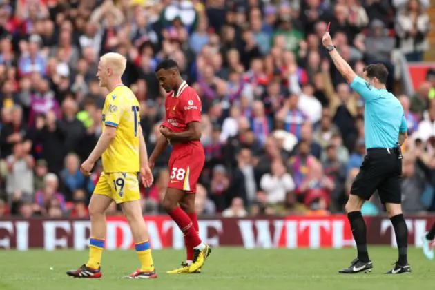 Ryan Gravenberch will be suspended for Liverpool's first match of the 2025/26 Premier League season