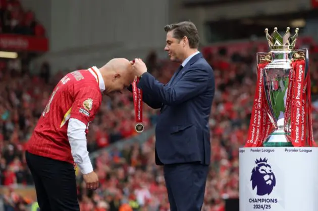 Arne Slot didn't attend the LMA awards dinner in solidarity with the people of Liverpool after Monday's incident