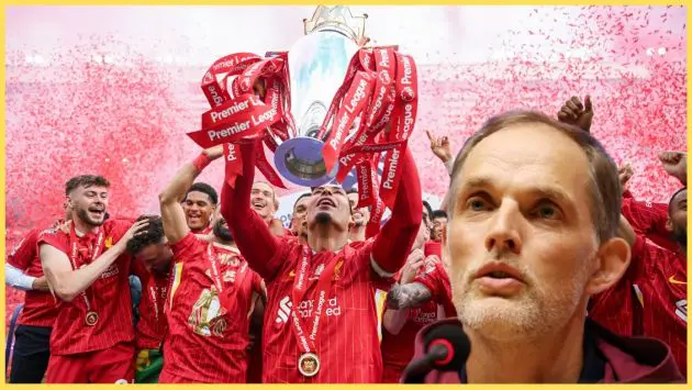 Thomas Tuchel claimed that Liverpool already have a 'huge advantage' over Man City and Chelsea for next season