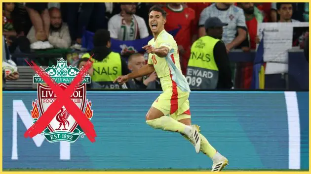 Martin Zubimendi rejected a proposed move to Liverpool last August