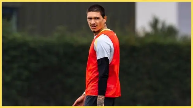 Darwin Nunez in training for Liverpool