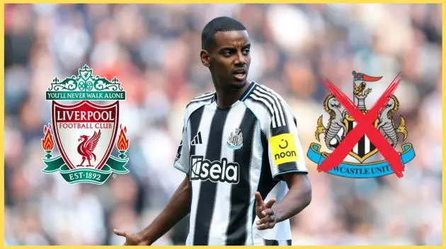 Liverpool are on standby to make a transfer offer for Alexander Isak