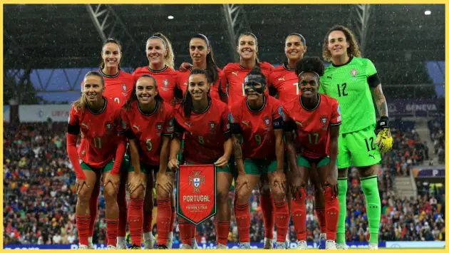 Portugal's women's team made a lovely tribute to Diogo Jota before their Euro 2025 game against Italy