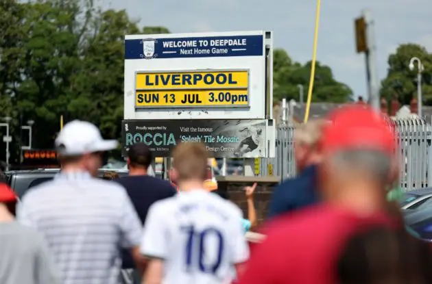 Liverpool began their pre-season programme away to Preston last Sunday