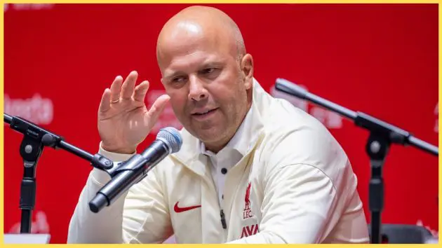 Arne Slot pointed out that Liverpool have already recouped a substantial chunk of their summer transfer outlay