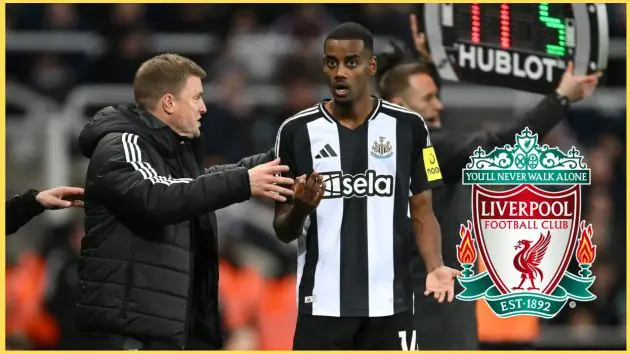Liverpool's hopes of signing Alexander Isak could rest on Newcastle landing Yoane Wissa