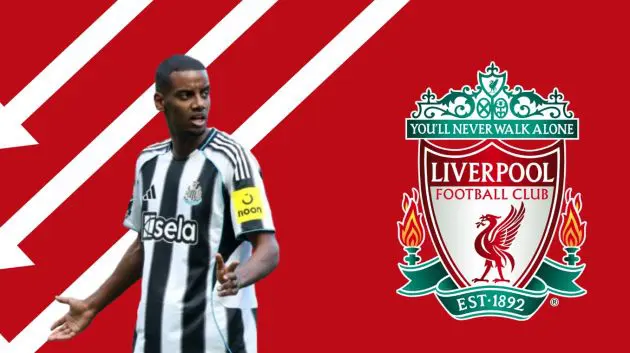Alexander Isak has doubled down on his desire to leave Newcastle for Liverpool