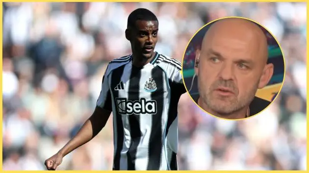 Danny Murphy believes that Alexander Isak is more likely to stay at Newcastle than join Liverpool