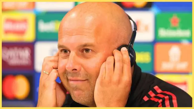 Arne Slot speaks with the press ahead of facing Atletico Madrid