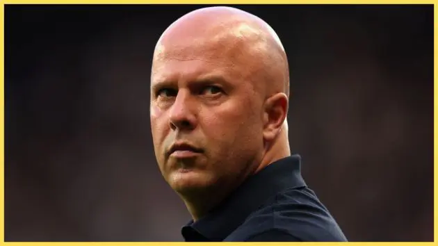 Arne Slot in charge of Liverpool
