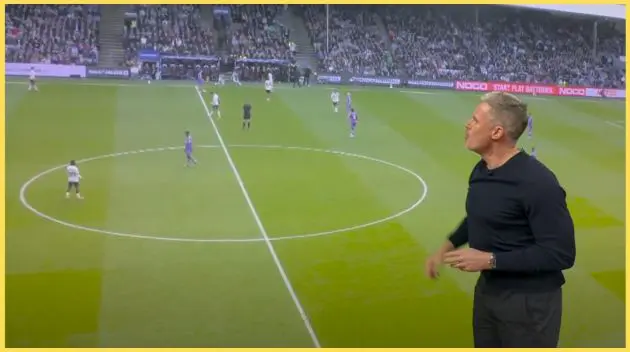 Jamie Carragher criticised several Liverpool players over Eddie Nketiah's stoppage time winner