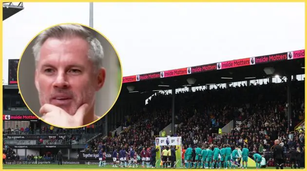 Jamie Carragher raged at Milos Kerkez for his 'stupid' dive against Burnley