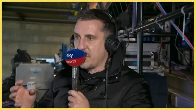 Gary Neville speaks about Liverpool and Chelsea
