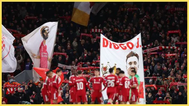 Liverpool fans before Crystal Palace