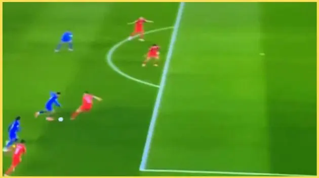 Hugo Ekitike almost netted his first goal for France on Friday night
