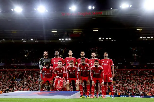 Who will be in the Liverpool starting XI to face Manchester United?