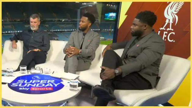 Roy Keane and Daniel Sturridge were critical of Liverpool's defending for Nico Gonzalez's goal