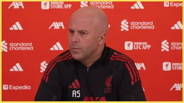 Arne Slot has been left bemoaning Liverpool's 'ridiculous' xG stats during their prolonged slump
