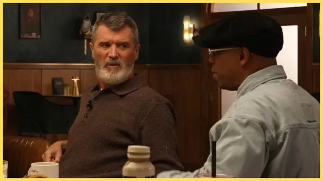 Roy Keane and Ian Wright argue on The Overlap