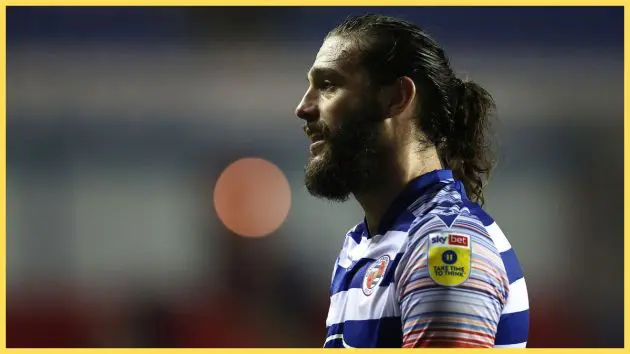 Andy Carroll in 2023 playing for Reading