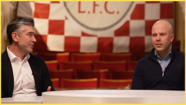 Richard Hughes has publicly addressed the professional relationship that he has with Arne Slot