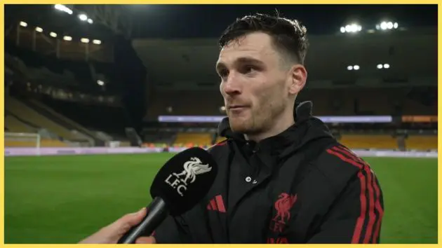 Andy Robertson speaks about Trey Nyoni and Rio Ngumoha