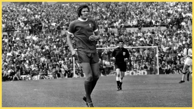 John Toshack of Liverpool, 1972