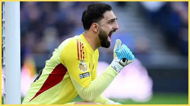 Giorgi Mamardashvili has said he should be 'back soon' after going off injured in the Merseyside derby