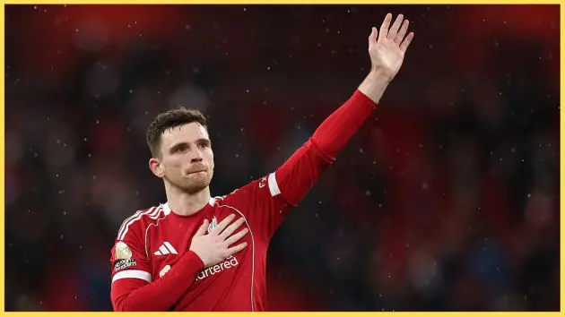 Andy Robertson has had a 'verbal offer' from Fenerbahce