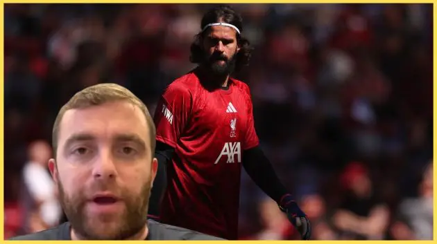 Fabrizio Romano has said that Liverpool are desperate to keep Alisson amid interest from Juventus