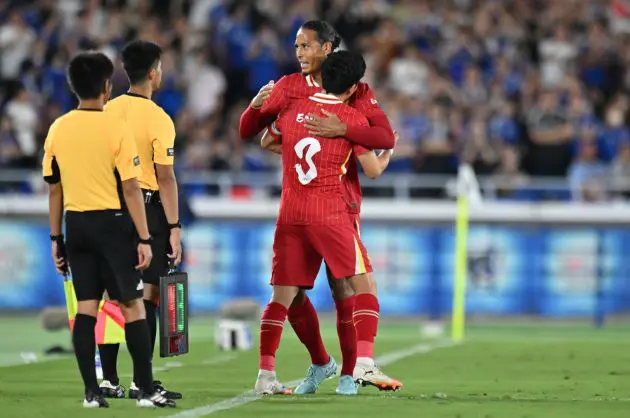 Virgil van Dijk and Wataru Endo are set to face each other at the 2026 World Cup