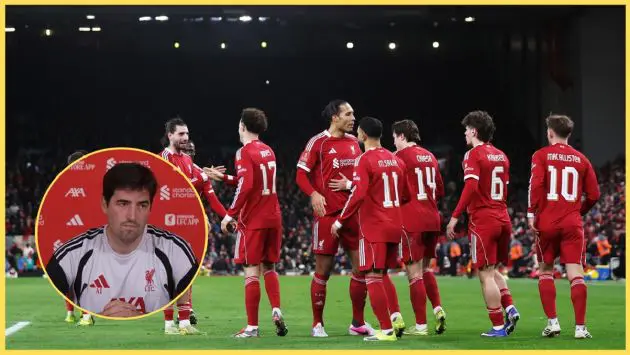 Andoni Iraola is determined to keep Curtis Jones at Liverpool